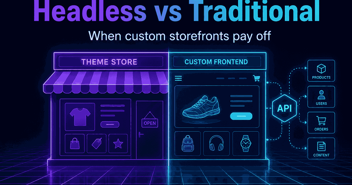 Headless Ecommerce vs Traditional: When Is It Worth It?