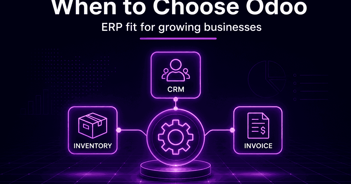 When to Choose Odoo (and When Not To)